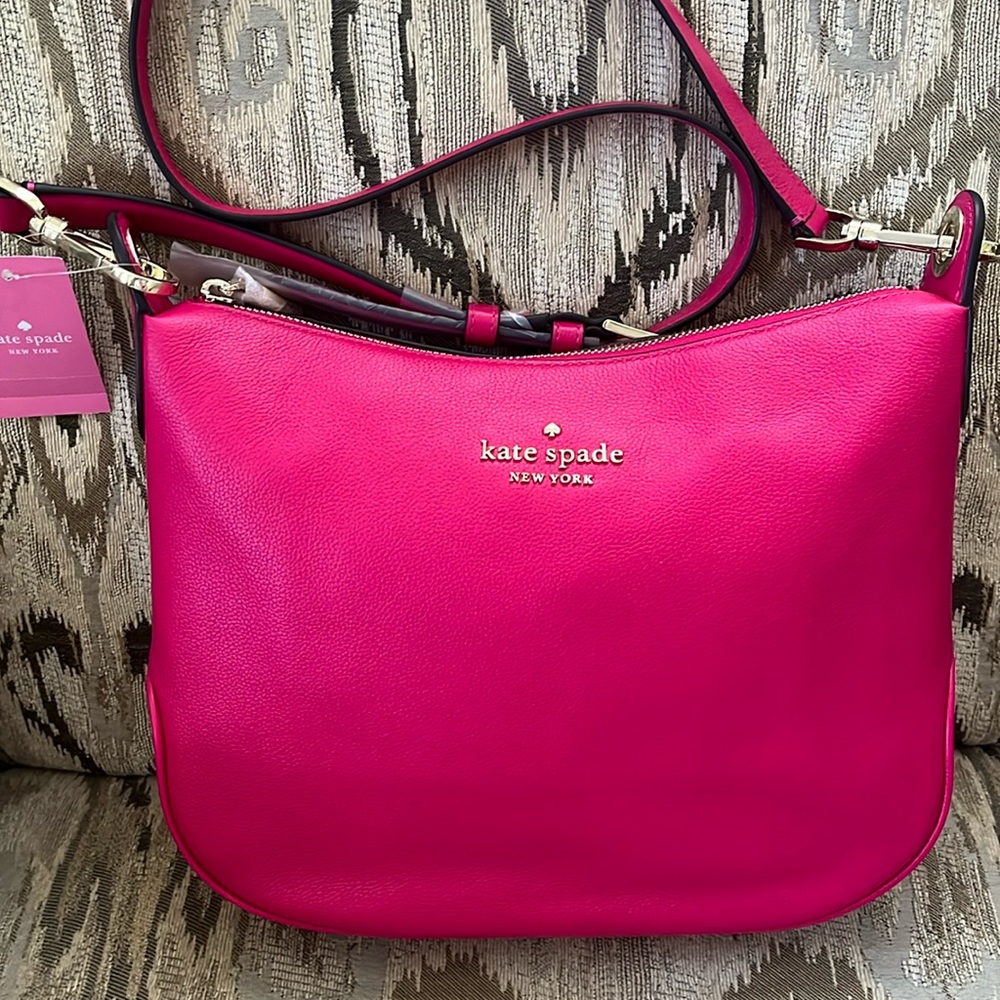 Kate Spade Festive Rosie Pebbled Leather Crossbody bag